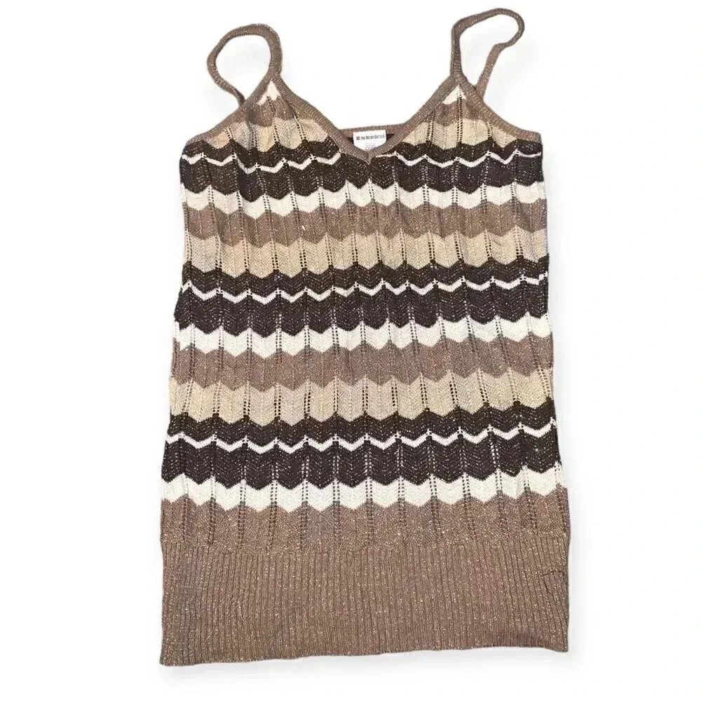 Y2k Striped retro cami